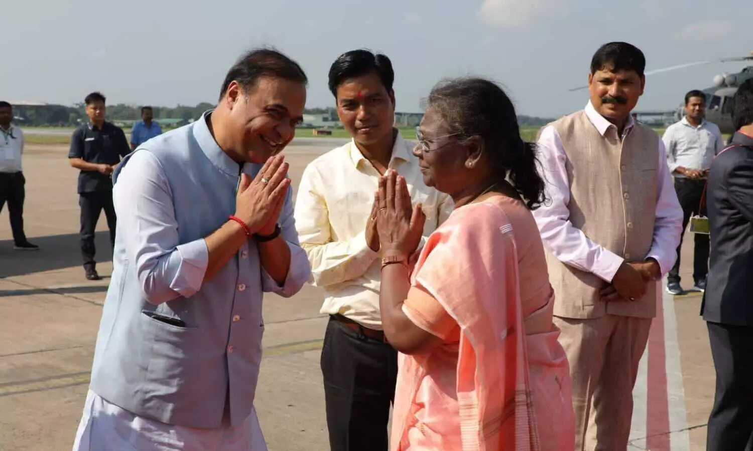 Touched at being called daughter of Assam: Murmu