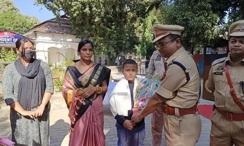 Cachar: Families of personnel martyred in Assam-Mizoram chaos felicitated