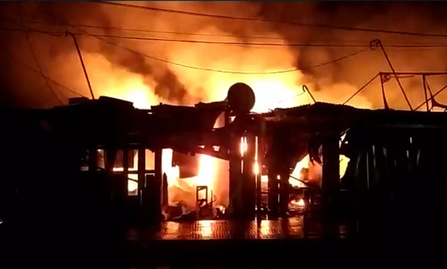 Assam: Nine buildings gutted completely in massive fire at Jagiroad