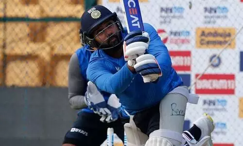 Indian captain Rohit Sharma sustains forearm injury at nets
