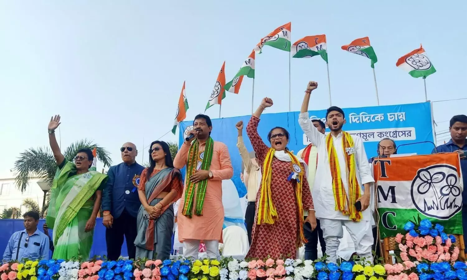 TMCs Mahua Moitra assures Bengal model in Tripura