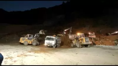 Mizoram: 15 feared dead in stone quarry collapse, rescue ops underway Mizoram: 15 feared dead in stone quarry collapse, rescue ops underway