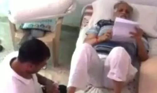 Delhi BJP to file complaint against Satyendar Jain for getting massage in jail