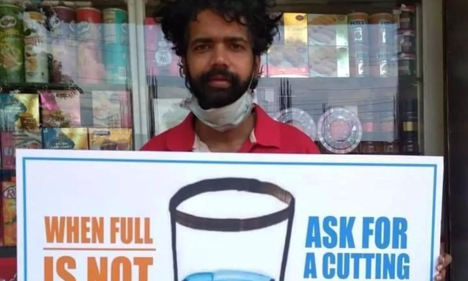 Cutting Pani message to save water goes viral, internet lauds idea