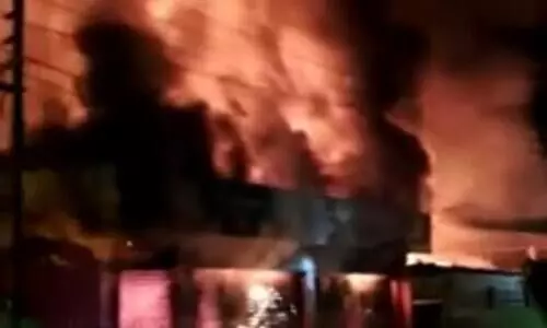 Devastating fire breaks out at Mangaldai town