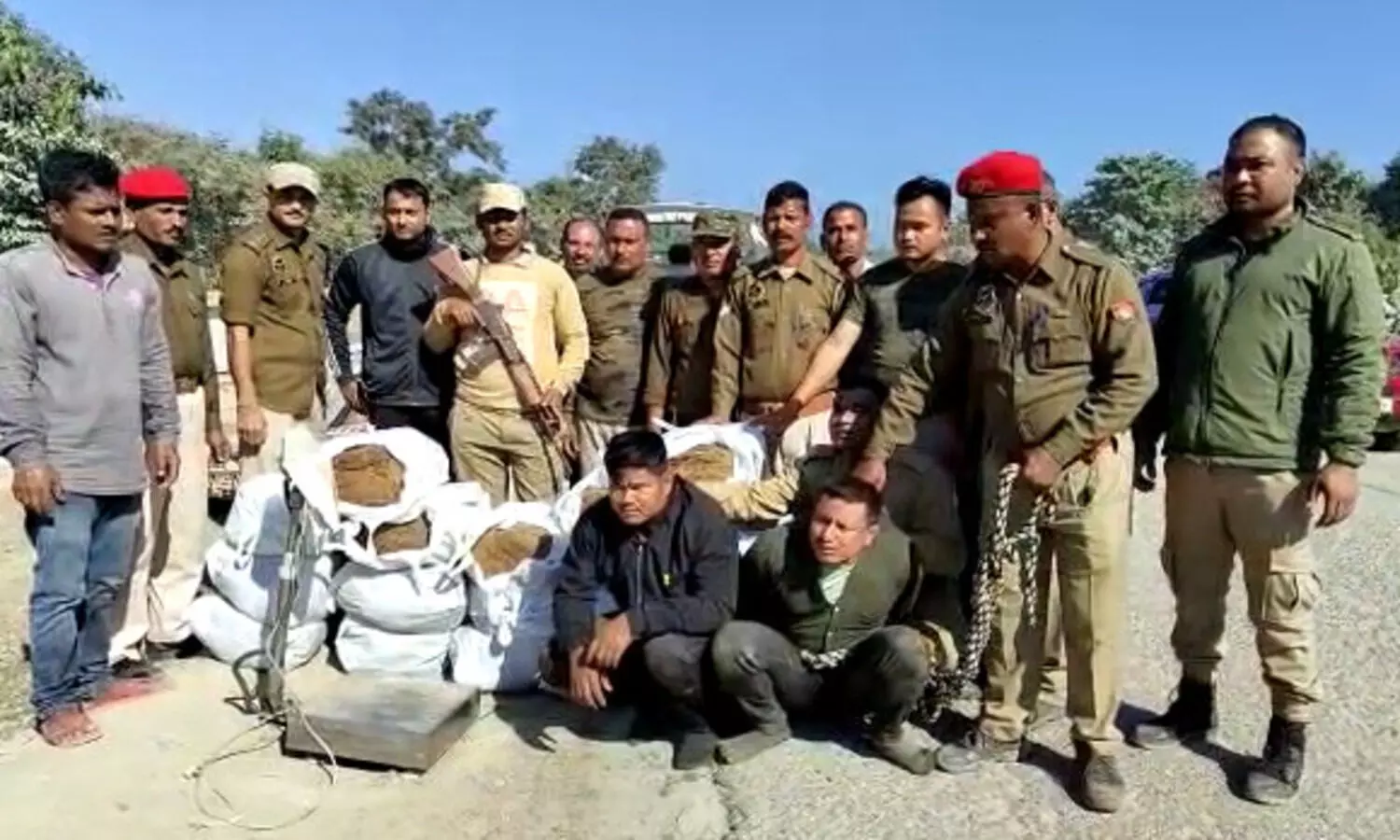 One quintal marijuana seized in Biswanath Chariali; two held