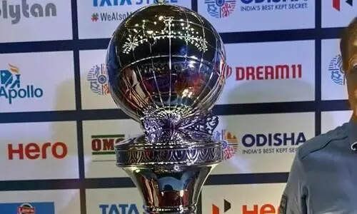 Hockey World Cup trophy travels through Guwahati