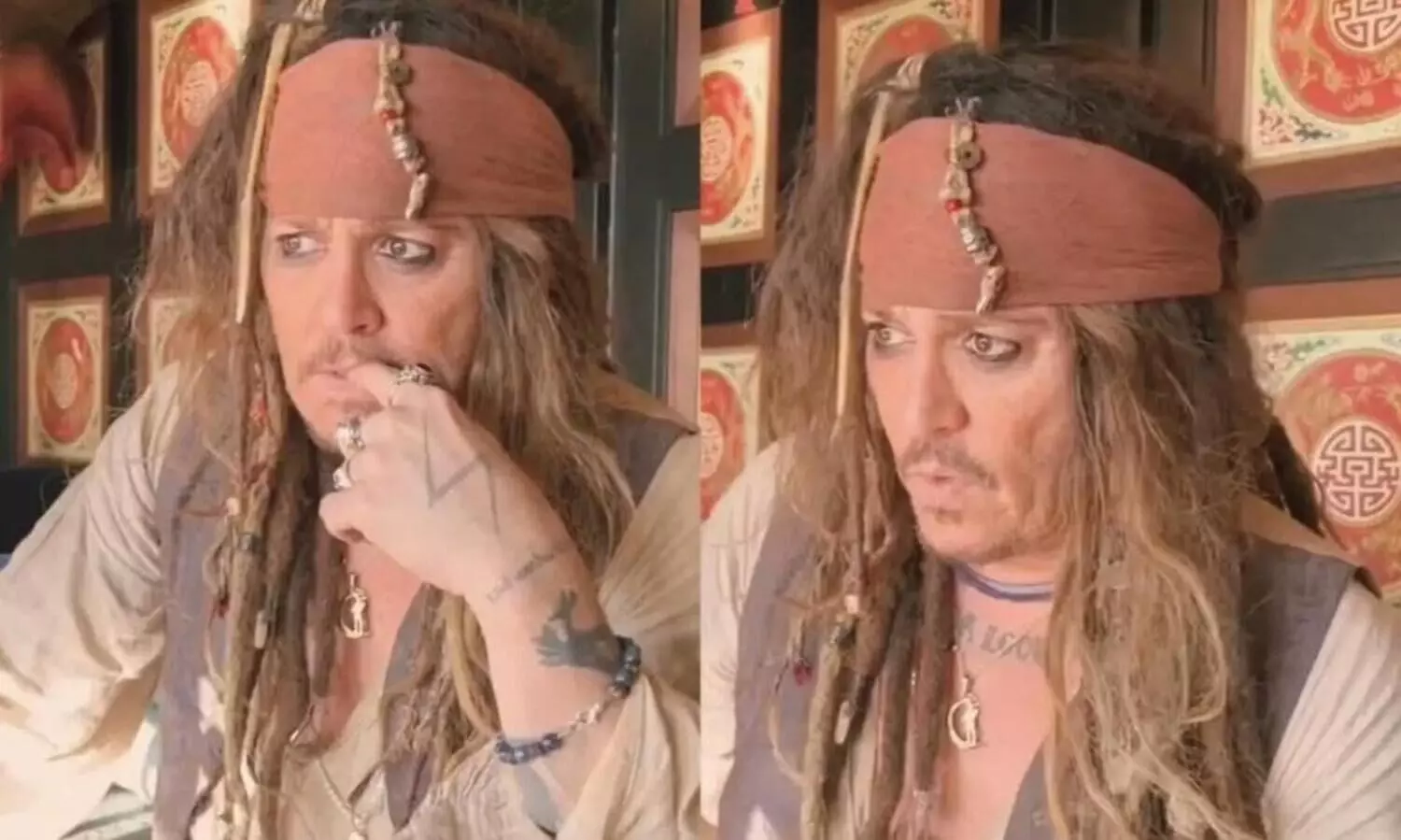 Johnny Depp reprises Jack Sparrow look to fulfil wish of terminally ill boy