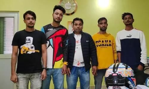 Five youths arrested for performing bike stunts in Hailakandi