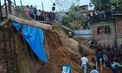 Cachar: Two dead as hillock collapses in Lakhipur