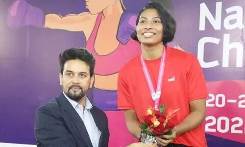 National Womens Boxing: Lovlina wins gold, Ankushita settles for silver