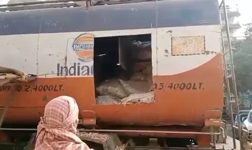 Cachar police intercepts oil tanker carrying 2000kg Burmese supari, one arrested