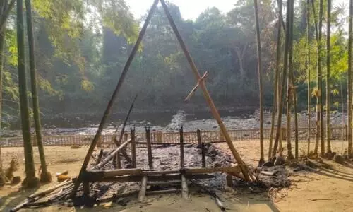 Cachar: Borail Eco camp temporarily closed after miscreants lit fire