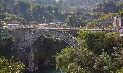 Defence Minister inaugurates Siyom Bridge, 27 other infrastructure projects in Arunachal