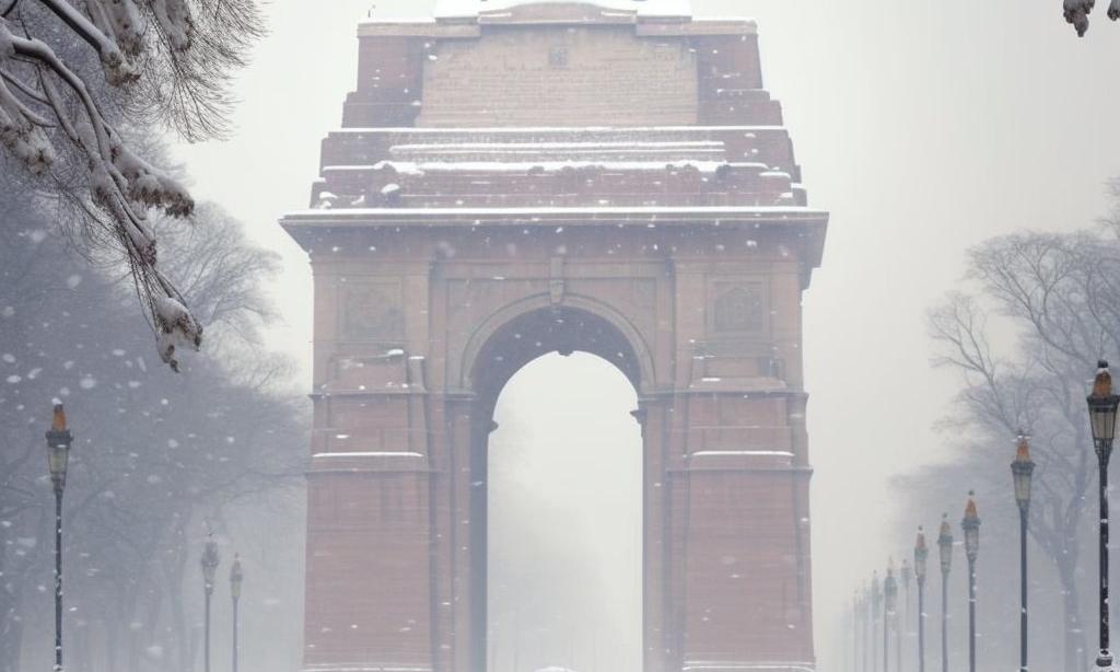 AI images of snowcovered Delhi and Kolkata goes viral