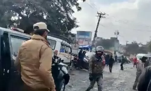 Six injured in two blasts in Jammu