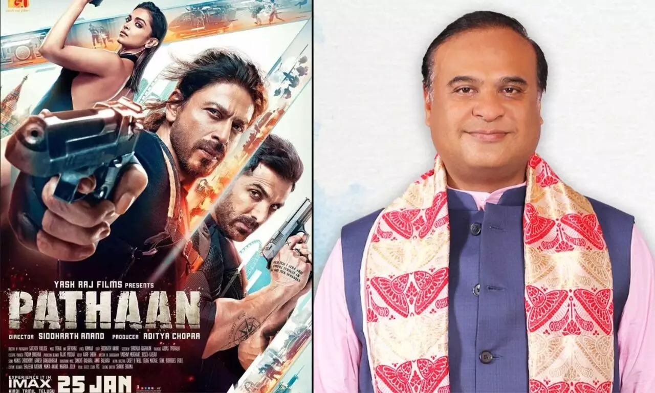 Assam CM ensures SRK restoring law and order ahead of Pathaans release Assam CM ensures SRK restoring law and order ahead of Pathaans release