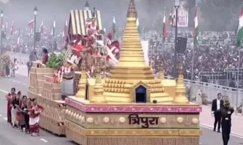 R-Day: Nari shakti dominates tableaux of Tripura, Karnataka, Tamil Nadu, Maharashtra and Kerala