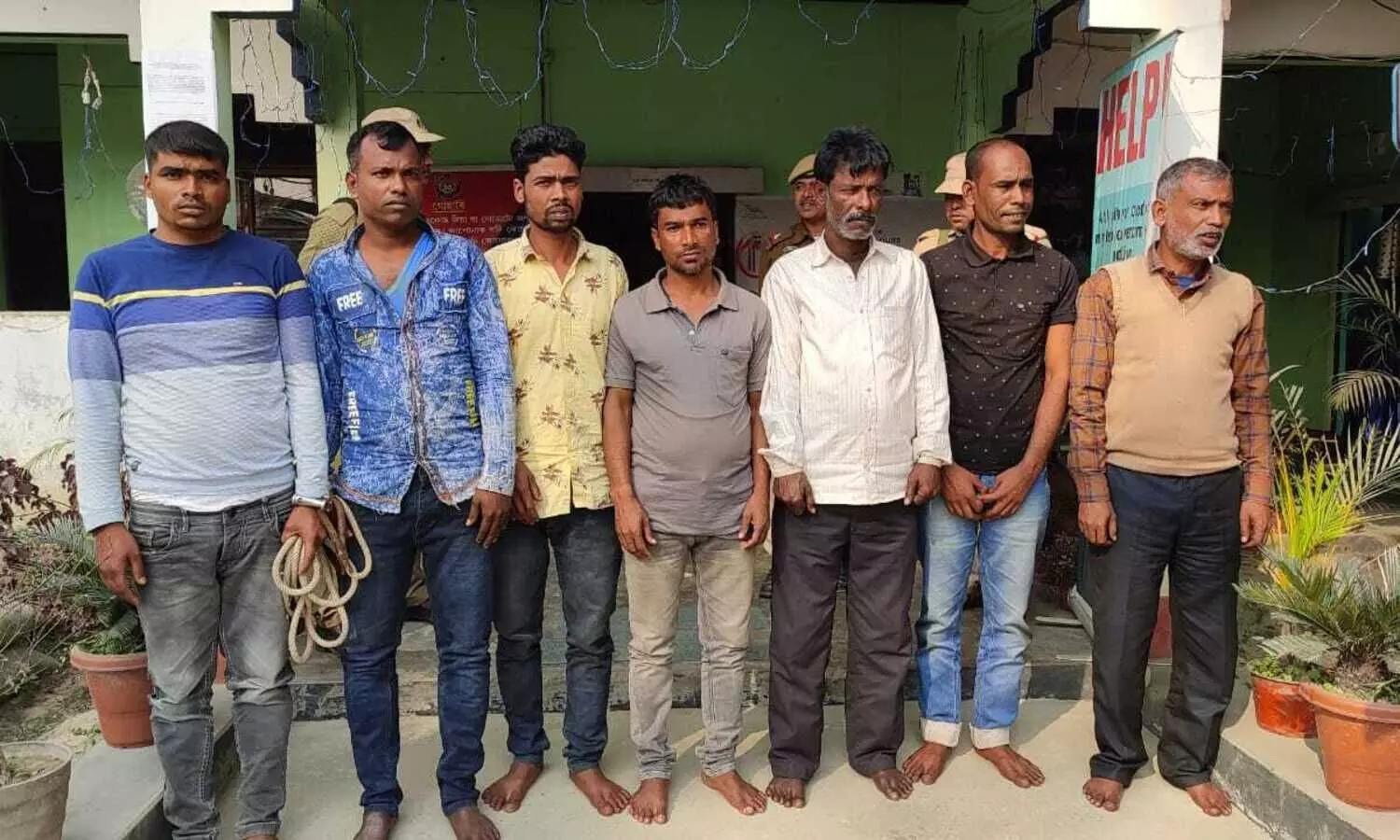 Cops bust gang of ATM robbers in Bajali, 7 arrested