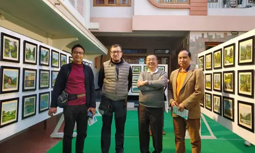 Colour of pandemic exhibition underway in Manipur