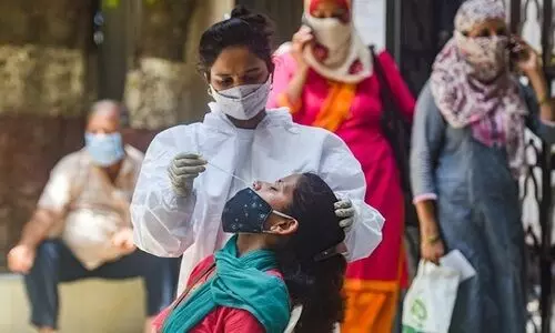 Daily Covid cases cross 6000-mark in India, positivity rate at 3.39 pc