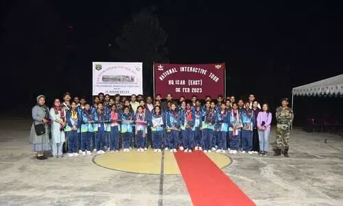 Assam Rifles initiate national integration tour for specially abled children from Agartala
