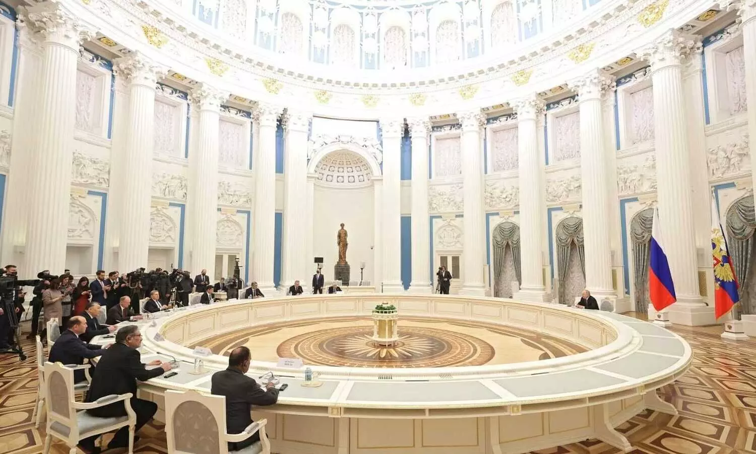 NSA Ajit Doval meets Russian President Vladimir Putin in Moscow