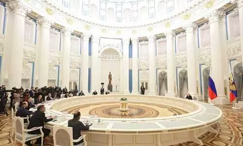 NSA Ajit Doval meets Russian President Vladimir Putin in Moscow