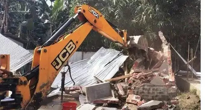 Assam: Anti encroachment drive in Sonitpur Assam: Anti encroachment drive in Sonitpur