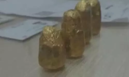 Gold worth Rs 60 lakhs seized in Guwahati, 2 arrested