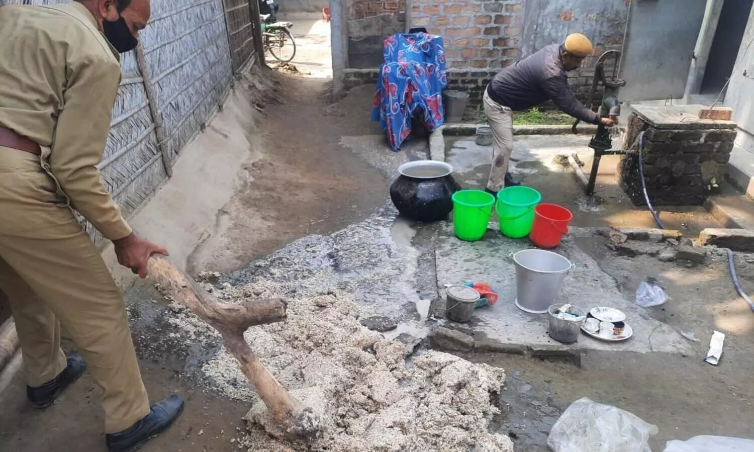 Excise department destroys 2000 kgs of illegal liquor materials in Darrang