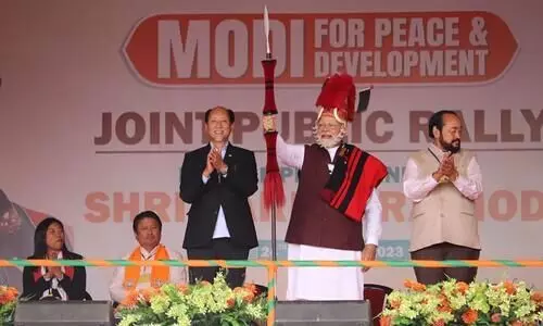 Congress used Northeast as ATM, BJP considers eight states Ashtalakshmi: Modi