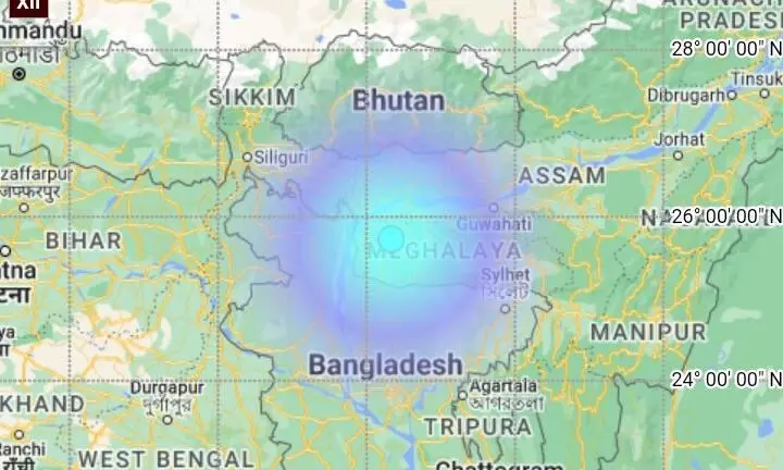 Earthquake of magnitude 4.0 hits Meghalaya Earthquake of magnitude 4.0 hits Meghalaya