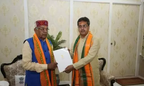 Outgoing Tripura CM Manik Saha meets governor, tenders resignation