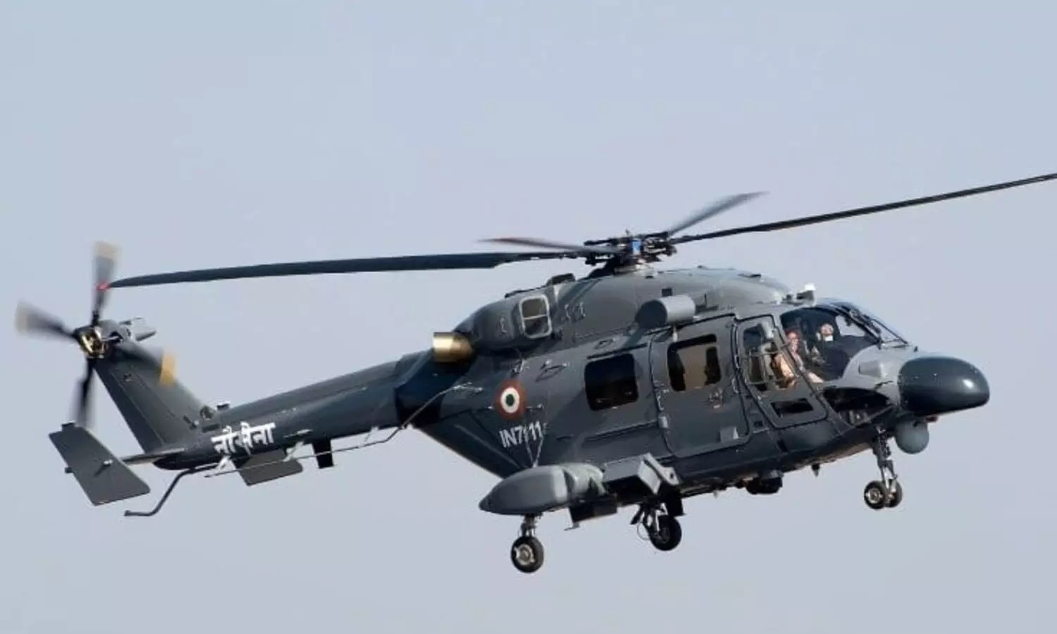 Indian Navy chopper ditches off Mumbai, no casualties