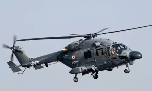 Indian Navy chopper ditches off Mumbai, no casualties