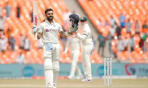 4th Test, Day 4: Virat Kohli scores long-awaited 28th Test century in Ahmedabad