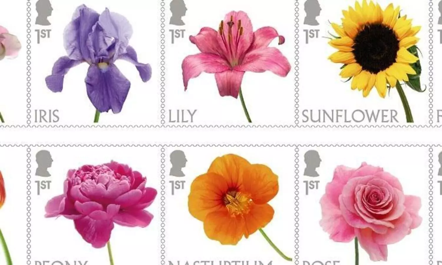 First special stamps feature effigy of King Charles III