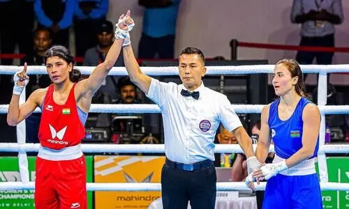 Nikhat Zareen starts World Boxing Championships with a bang