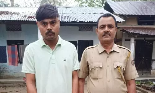 Drug peddler held in Raha, 1 kg marijuana seized