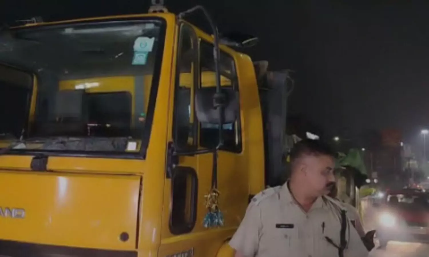 Guwahati: One killed after dumper truck rams into motorcycle at Bhangagarh flyover