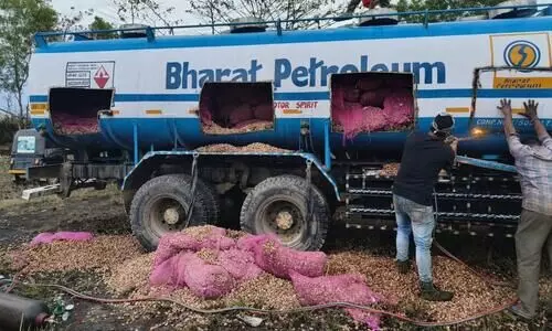 11 vehicles loaded with illegal areca nuts seized in Cachar, 11 held