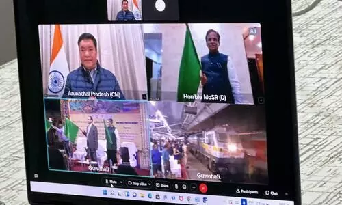 Arunachal Pradesh: Bharat Gaurav tourist train arrives at Naharlagun