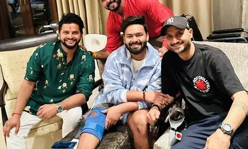 Suresh Raina, Harbhajan Singh, Sreesanth meet Rishabh Pant, pen heartwarming notes on social media