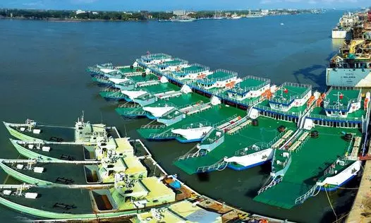 Ferry services suspended in Majuli due to rise in water levels Ferry services suspended in Majuli due to rise in water levels