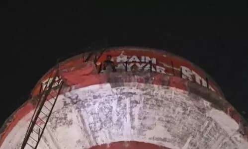 Guwahati: Drunk man tries to jump off water tank in ‘Sholay’ way, rescued