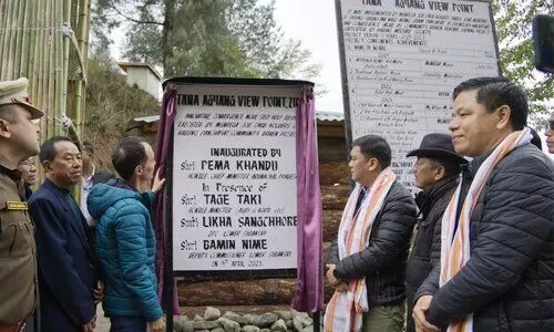 Arunachal: CM Pema Khandu inaugurates Tana Agyang View Point In Ziro