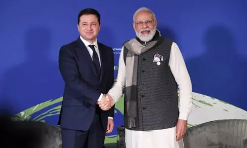 Zelensky writes to Modi, seeks humanitarian aid