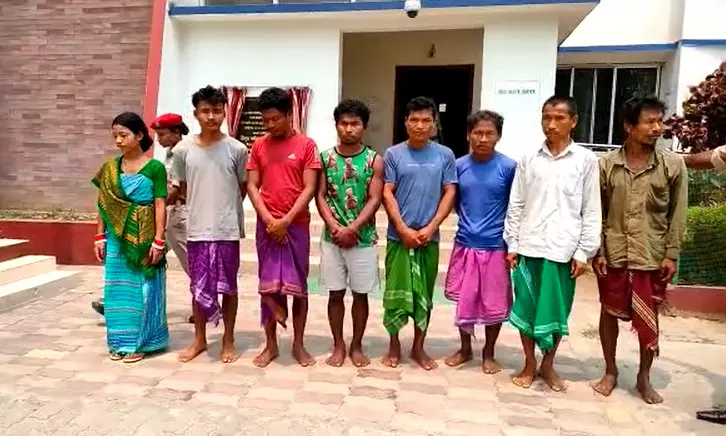 Villagers assault 4 over ‘witchcraft’ in Assam; 8 arrested Villagers assault 4 over ‘witchcraft’ in Assam; 8 arrested