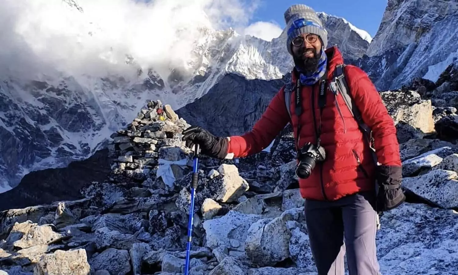 Missing Indian climber Anurag Maloo found alive in critical condition on Nepals Mount Annapurna